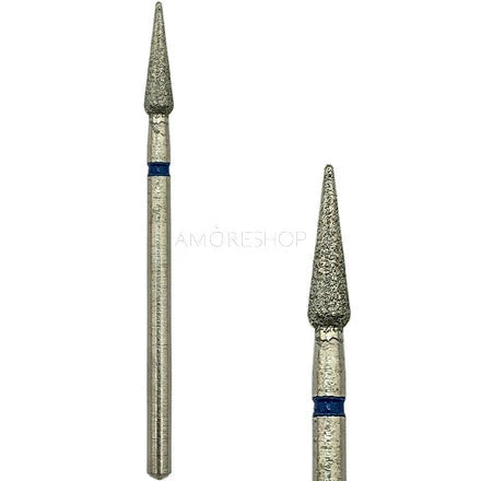 893 266 030B Diamond drill bit, cone, blue, med, 12 mm image 0
