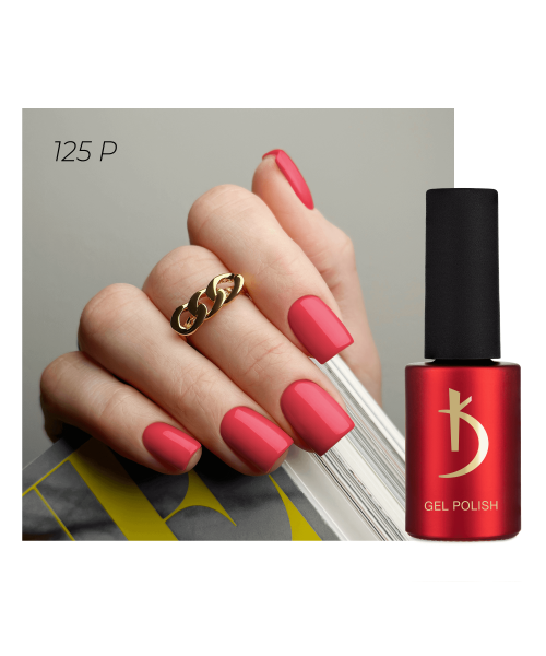 125P Gel polish Pink 7 ml image 0