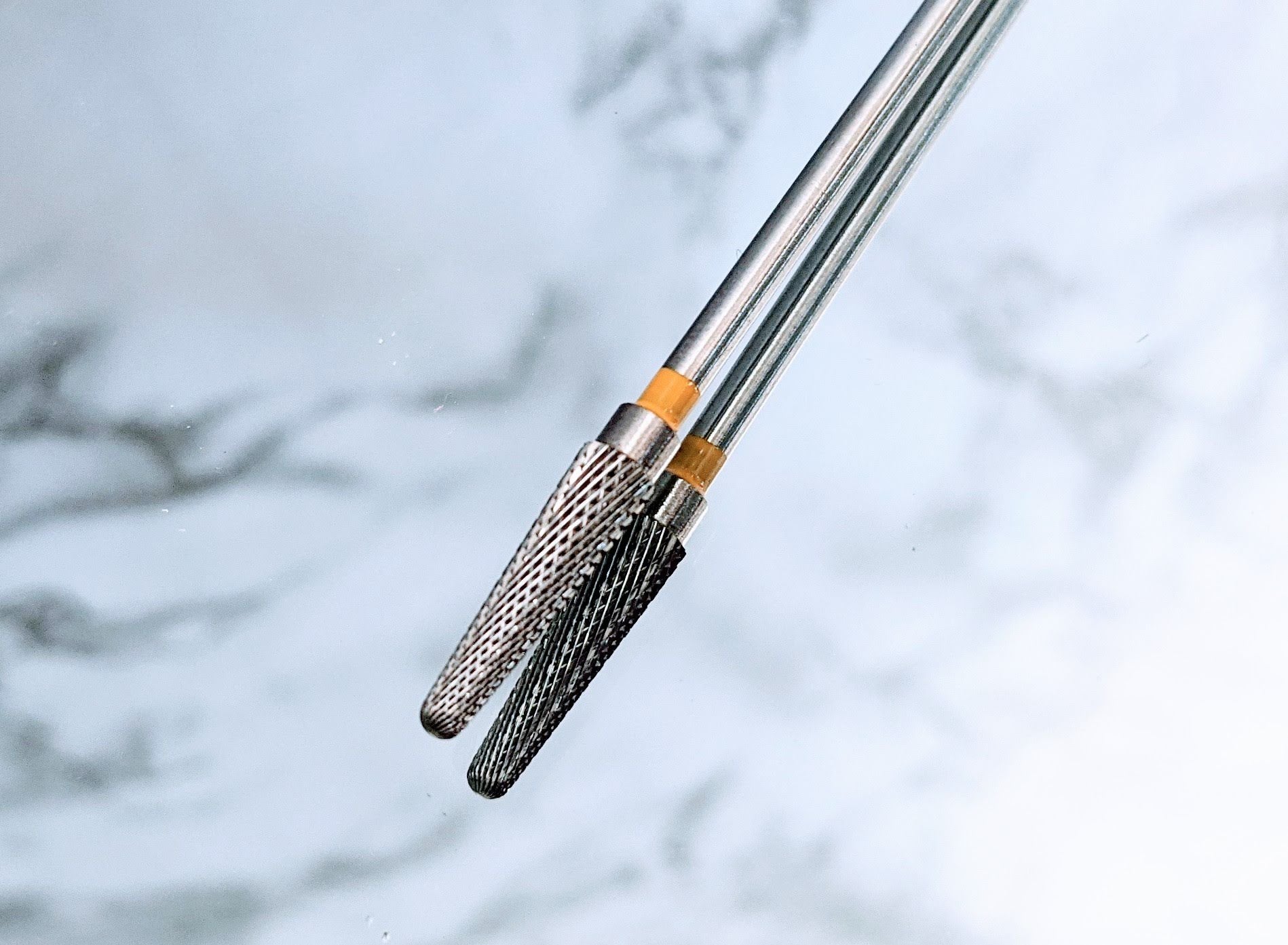 Carbide Drill Bit ,Cone 11240 Superfine Crosscut, Yellow image 1