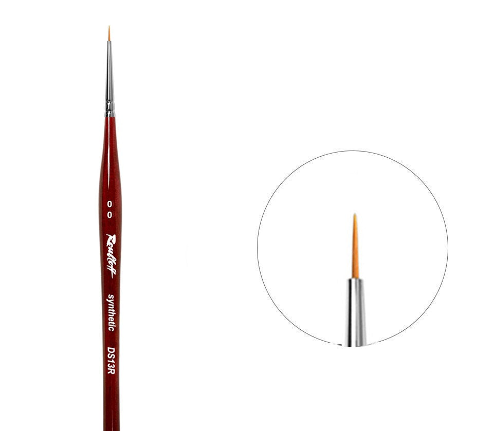DS13R N.00 Roubloff Brush, Round image 0