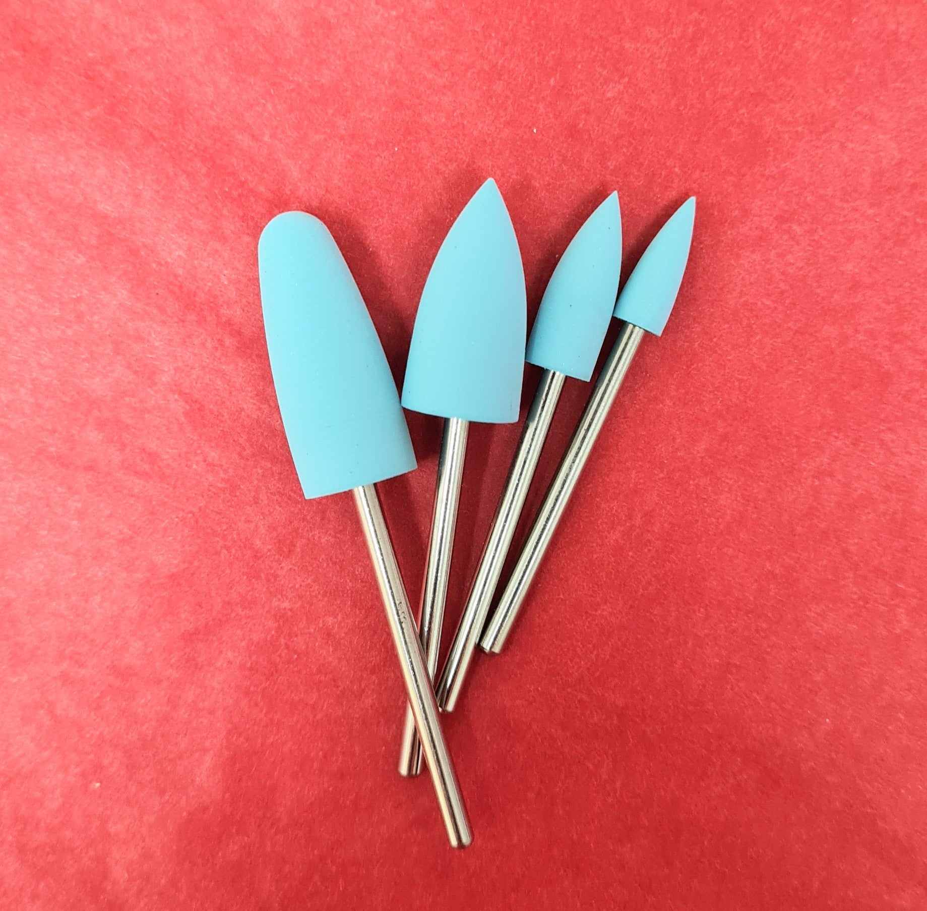 Polisher drill bits for E-filemanicure, 4 pcs image 0