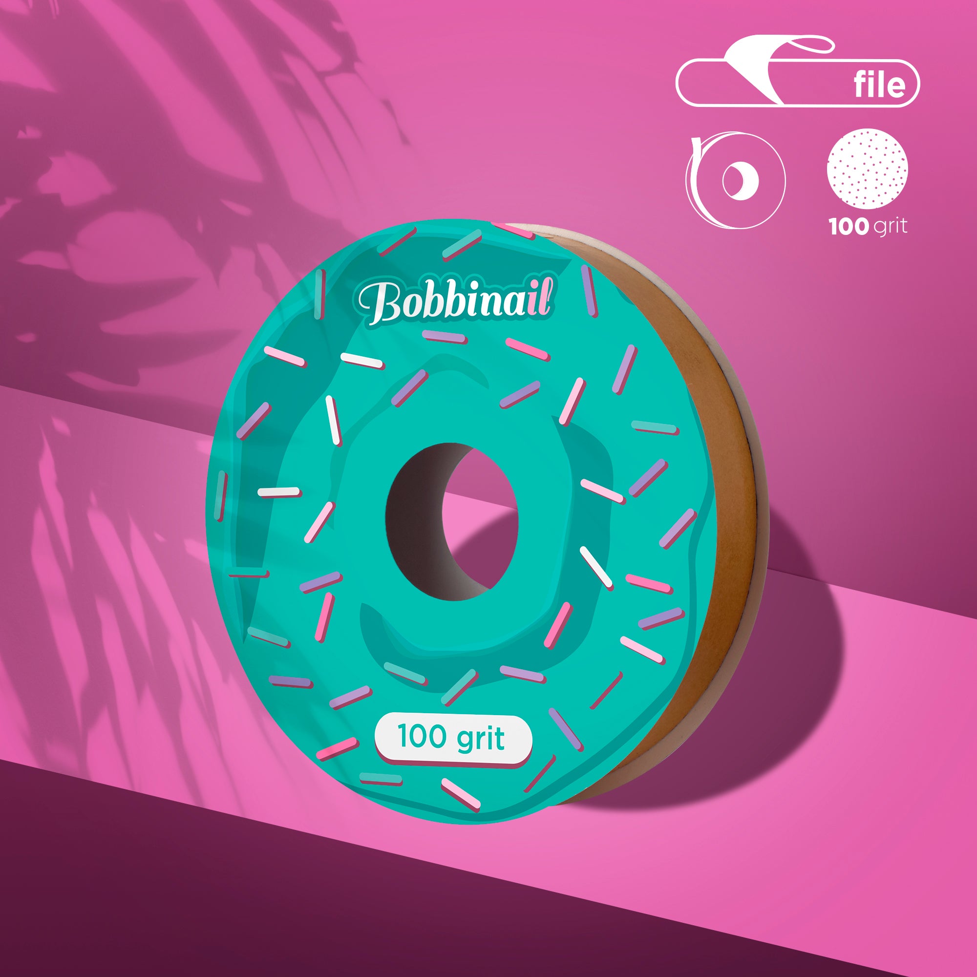 ATS-100 Nail File Refill Roll without plastic case for metal base MBE-20 image 0