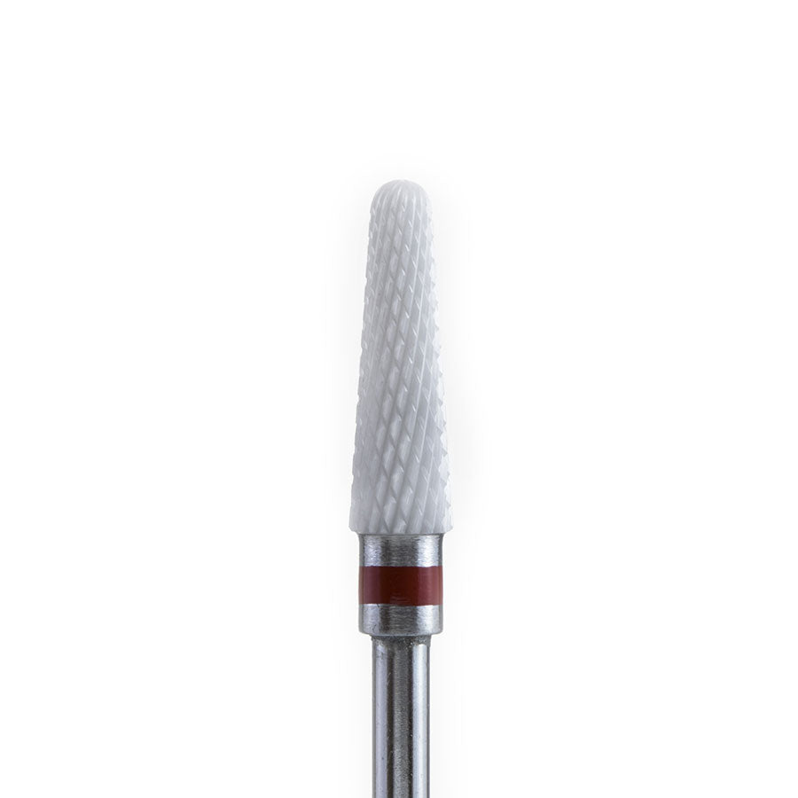 Ceramic Drill Bit Cone 21240K, Fine, Red image 0