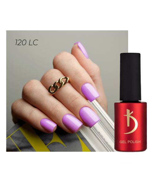 120LC Gel polish Lilac 7 ml image 0