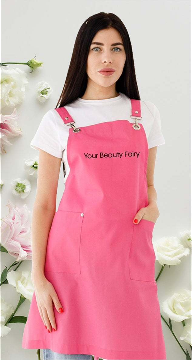 Apron pink/gold image 0