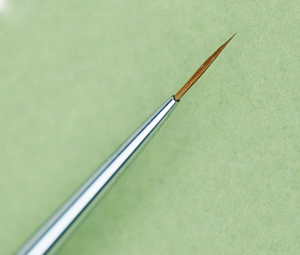 DK13R N.5/0 Roubloff Brush, Kolinsky, round image 1