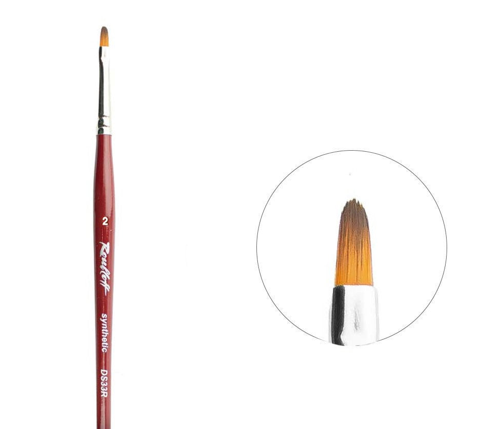 DS33R N.2 Roubloff Brush, Oval image 0