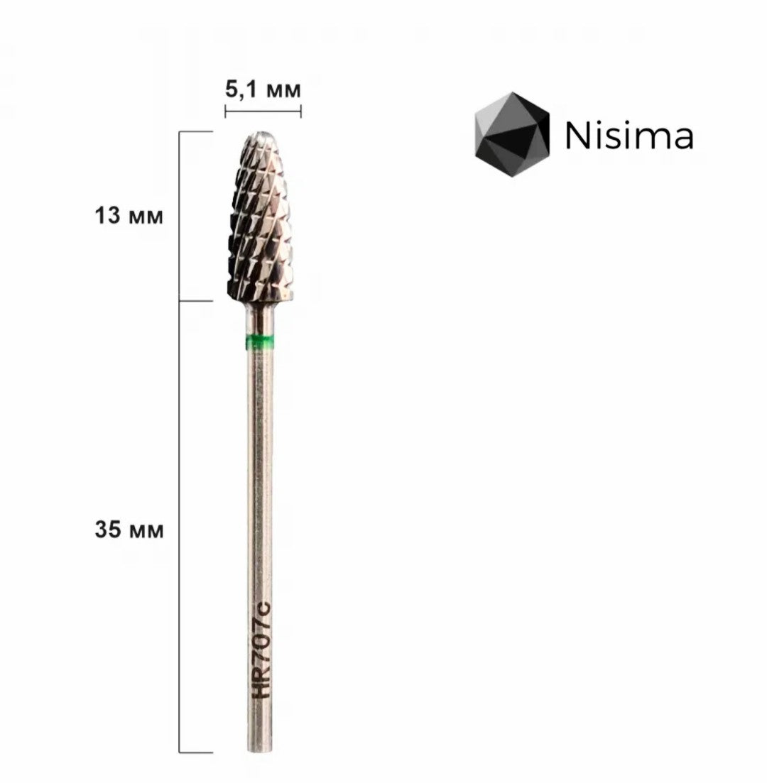Hr707cK Carbide Drill bit, Green , Corn image 1