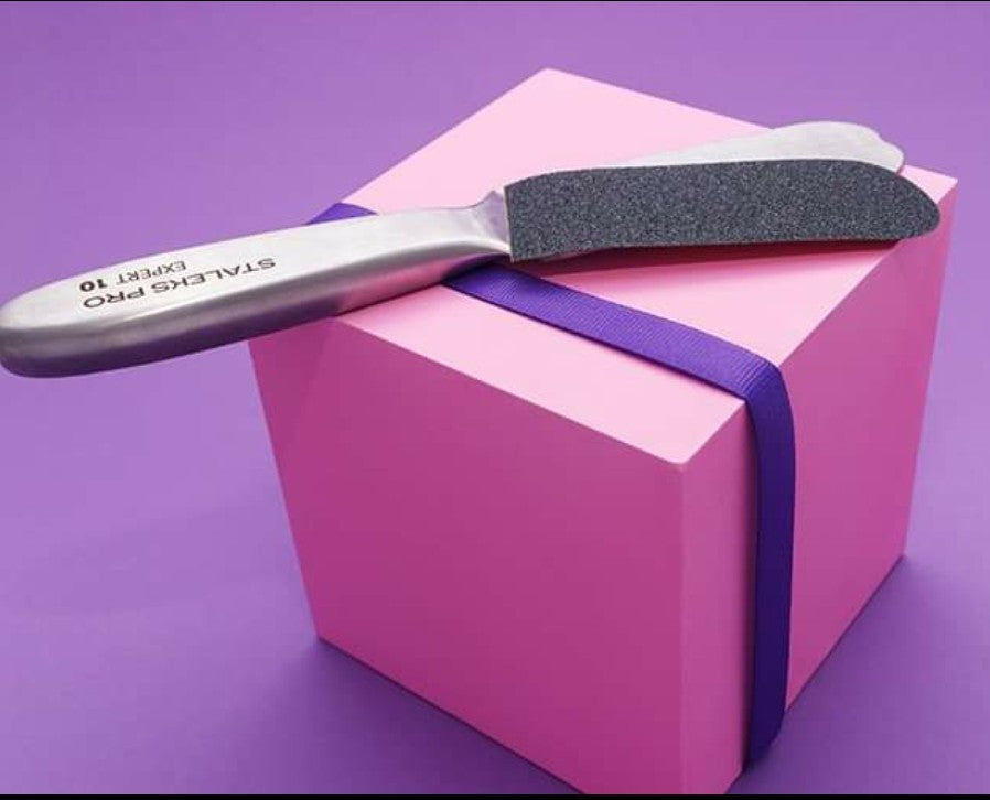 Pedicure set - metal base and files 80gr,100gr,180gr image 1