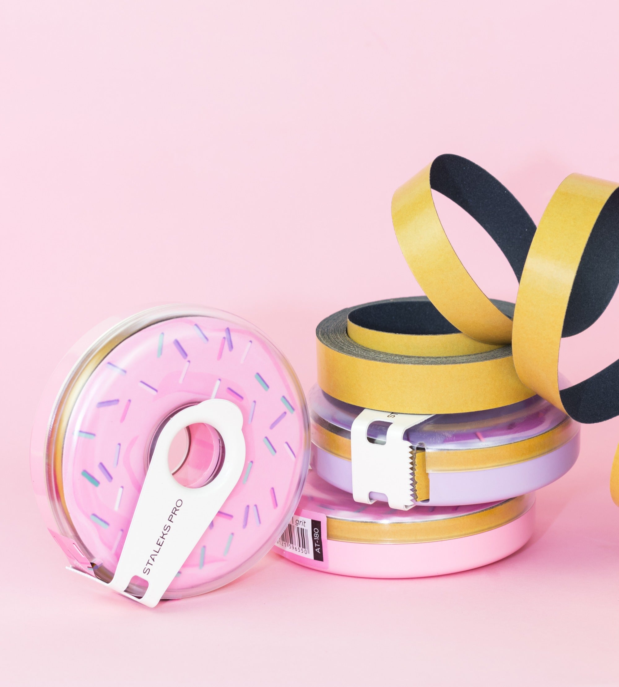 AT-180 Nail file refill roll in a plastic case for metal base MBE-20 image 3