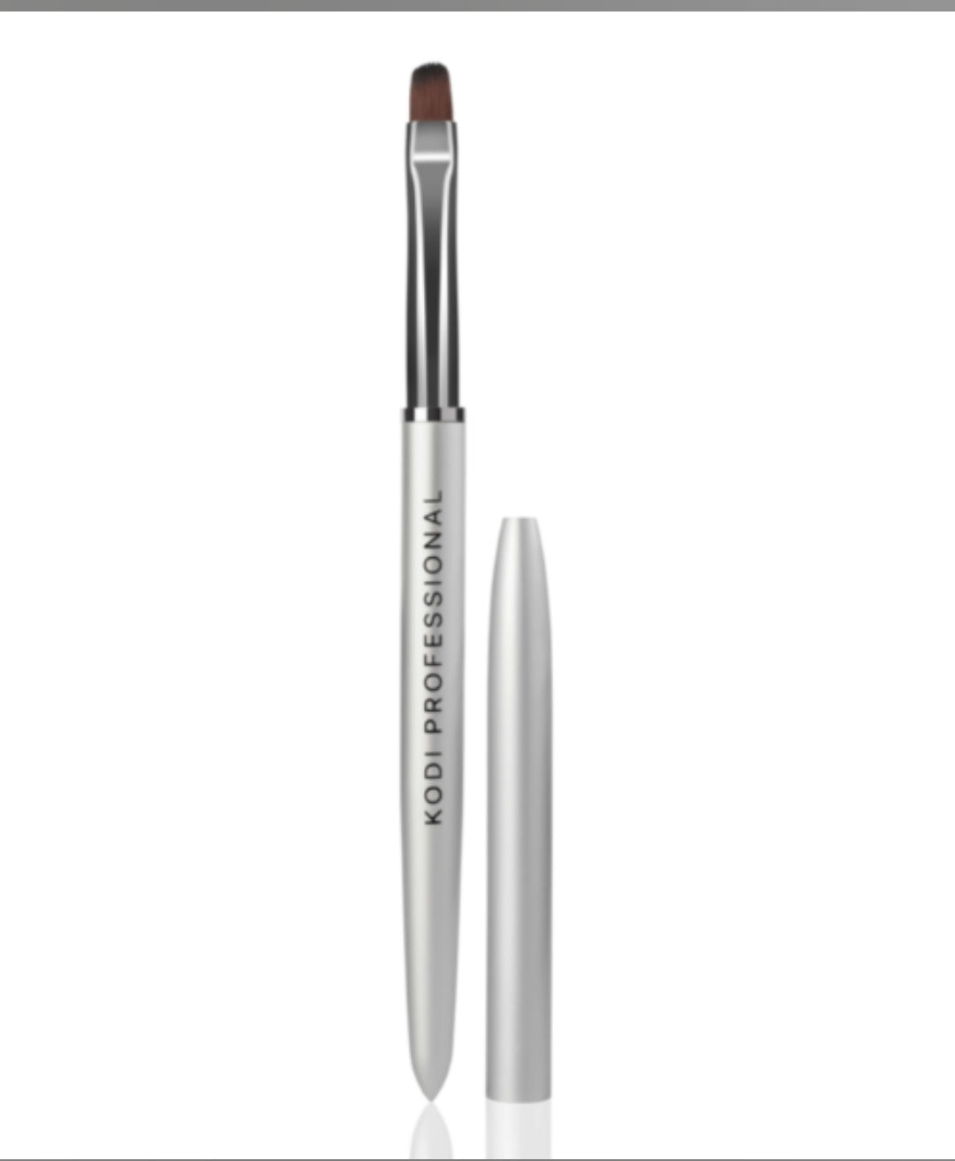 Brush for nail modeling, Oval size 6 image 1