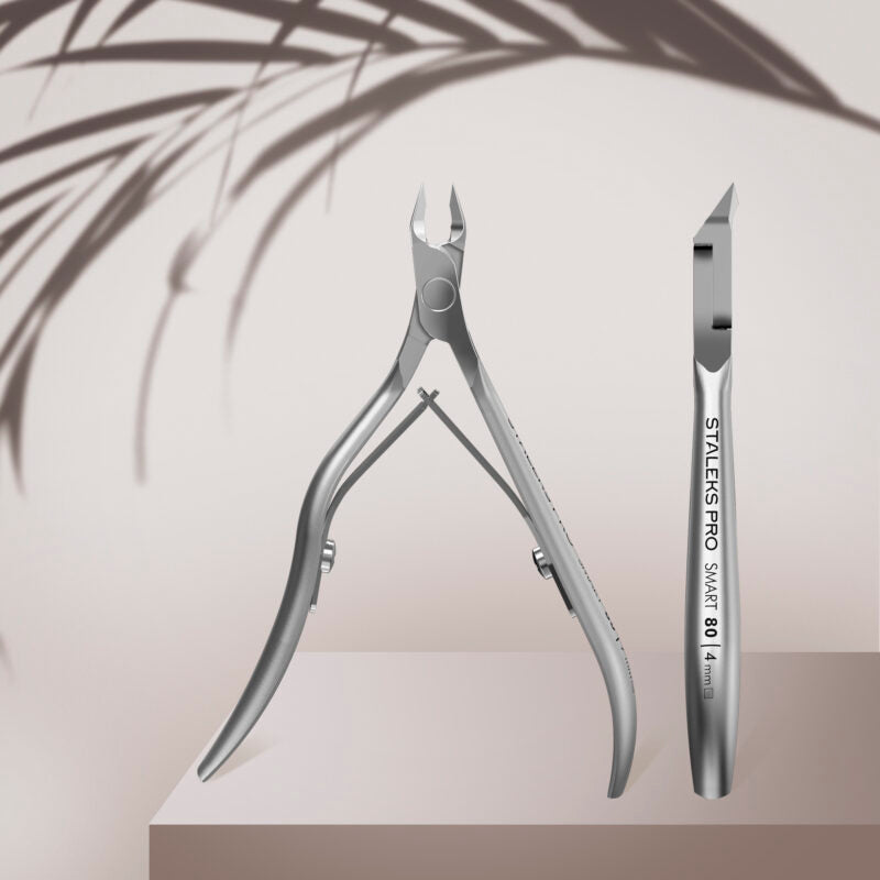 Professional cuticle nippers SMART 80 4 mm
