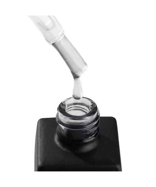 No sticky top coat Milky 12 ml image 1