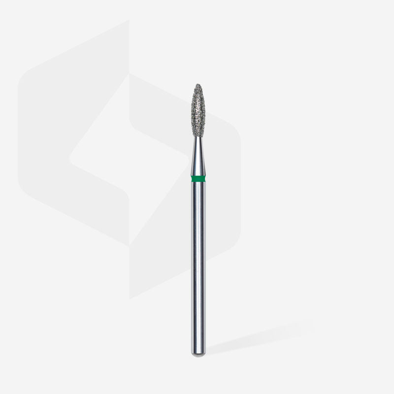 FA10G021/8 Diamond drill bit pointed "Flame", green image 1