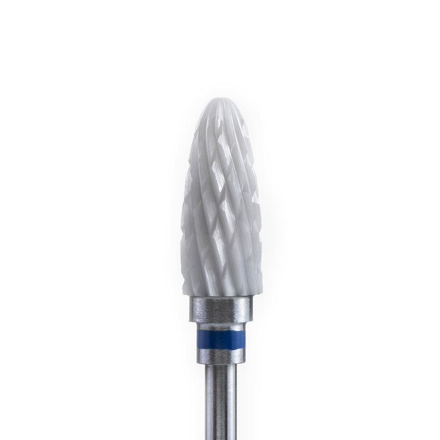 13236K Ceramic burr for left-handers Corn (Cone), medium, Blue image 0