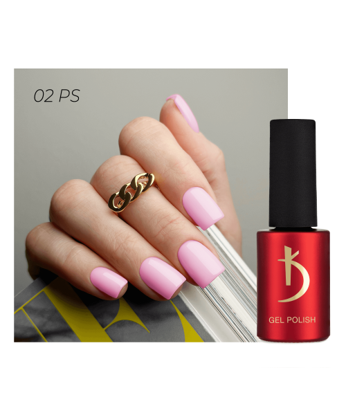 02PS Gel polish Pink Silk 7ml image 0
