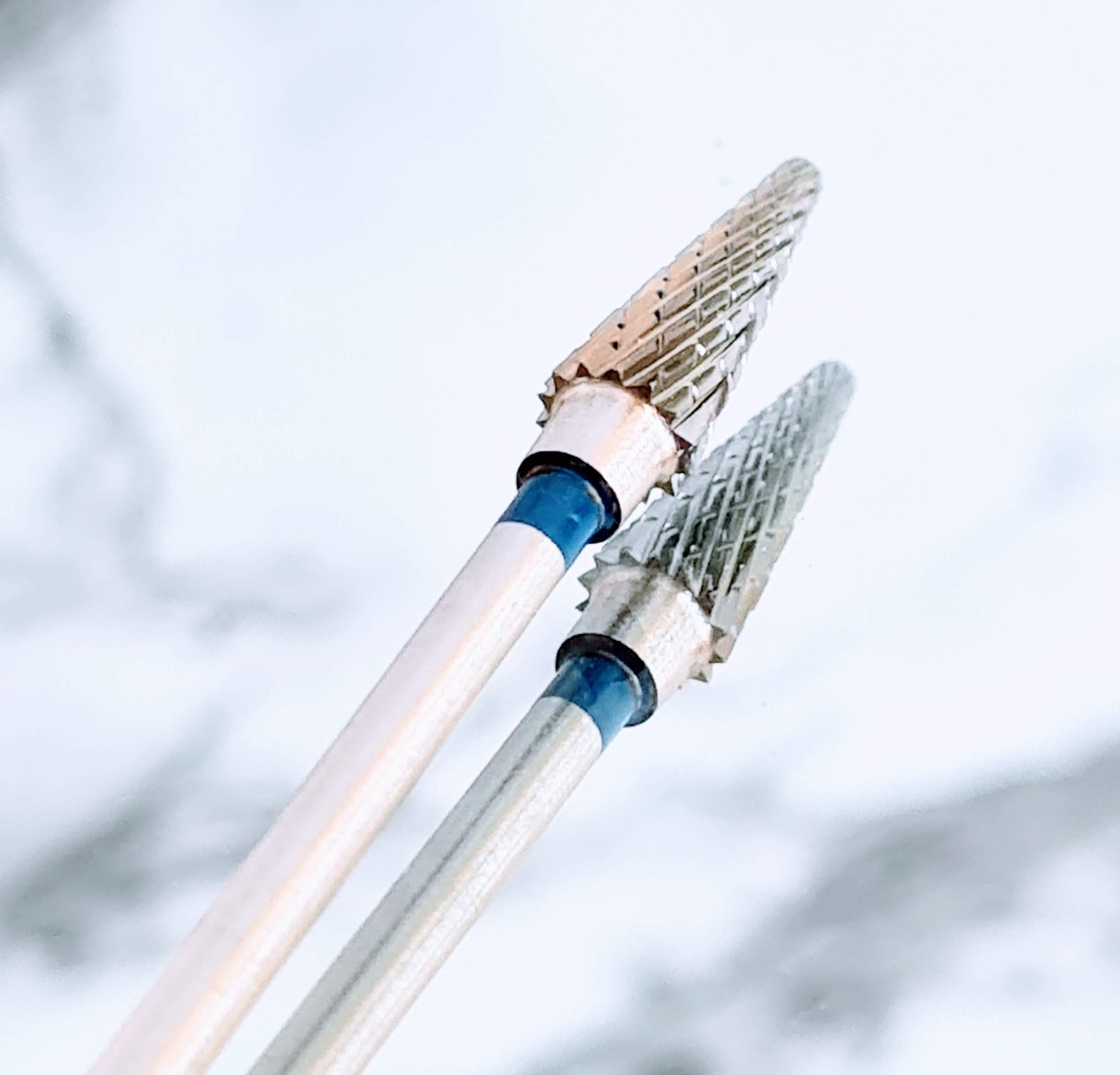 31150 CARBIDE DRILL BIT, CONE, BLUE image 2