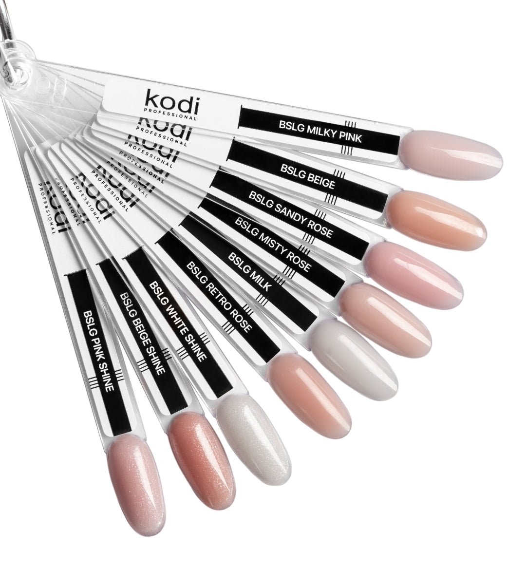 Palette of Builder self-level gel 9 tips image 1