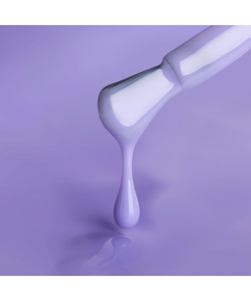 Color Rubber Base gel, Violet, 7 ml image 2