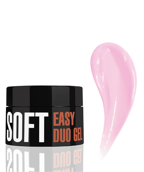 Easy Duo Gel Soft "Pink Dream" Professional acrylic-gel system 20g image 0
