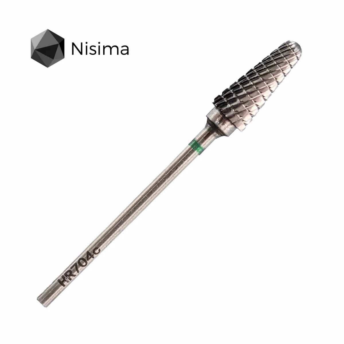 Hr704c  Carbide drill bit, cone, green image 0