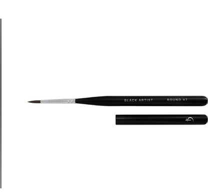 Brush for nail modeling Black Artist, round N 7 image 1