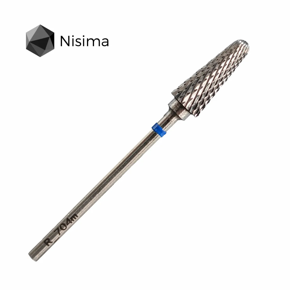 L(R)_704m  Carbide drill bit cone, blue image 0