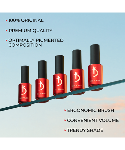 80R Gel polish Red 7 ml image 1