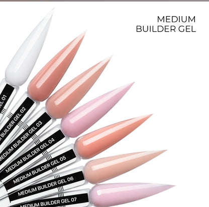 03 Medium builder gel Light  Beige 13 g image 1