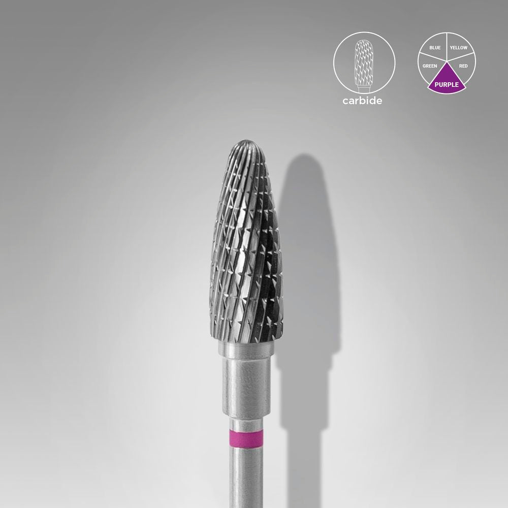 FT90V050/13  Carbide nail drill bit, “corn” purple, Medium image 0