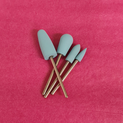 Polisher drill bits for E-file manicure/pedicure,  4 pcs image 0