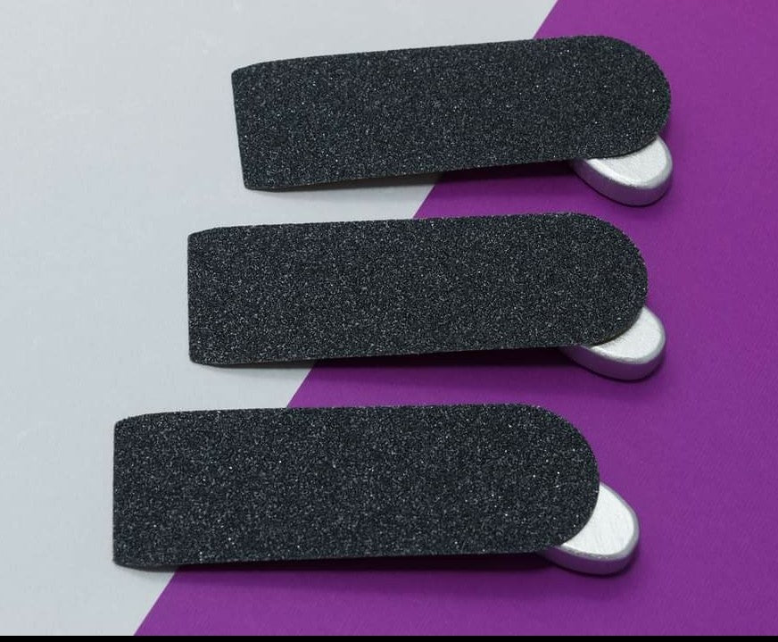 Pedicure set - metal base and files 80gr,100gr,180gr image 6