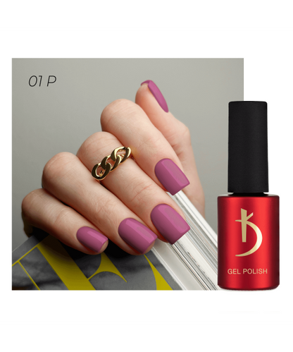 01P Gel polish Pink 7 ml image 0