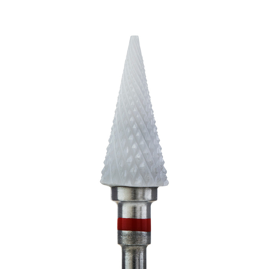 Ceramic Drill Bit Taper, fine, M235R , Red image 0