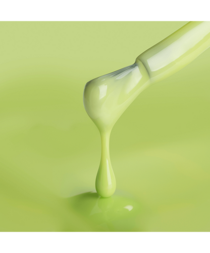 Color Rubber Base gel,  Green,  7 ml image 2