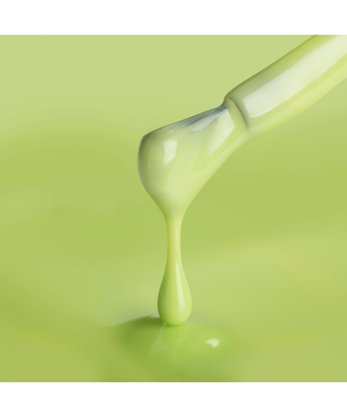 Color Rubber Base gel,  Green,  7 ml image 2