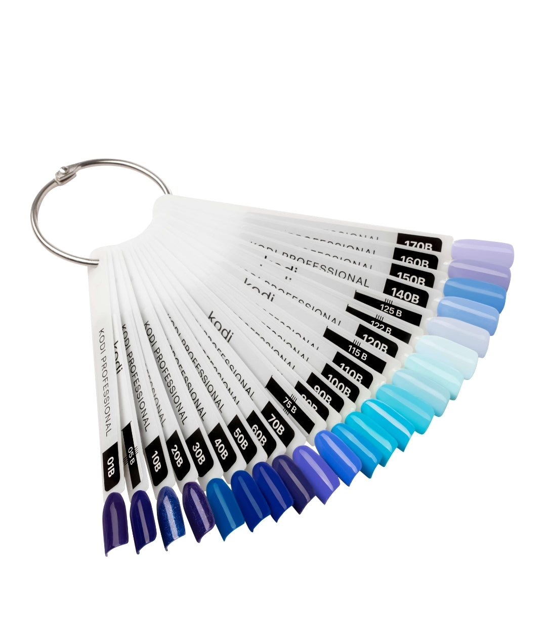 Palette of gel polishes " Blue" 21 tips  image 0