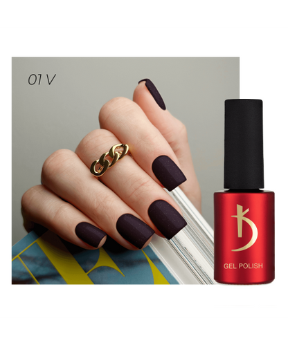 01 V Gel polish Violet 7 ml image 0