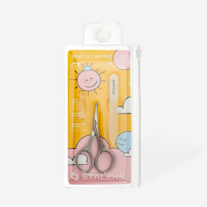 SBC-10/7 Matte scissors for children and nail file image 1