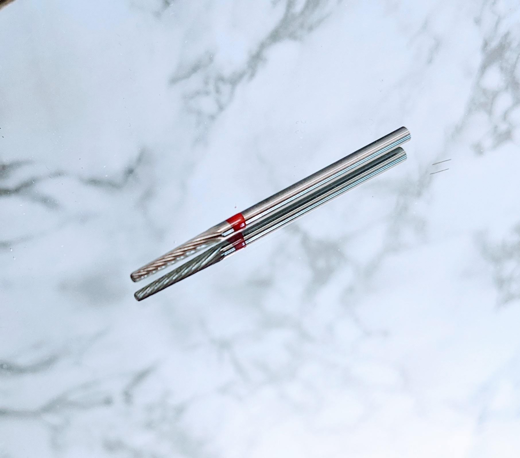 Carbide Drill Bit, Cone  60130 Fine, Red image 1