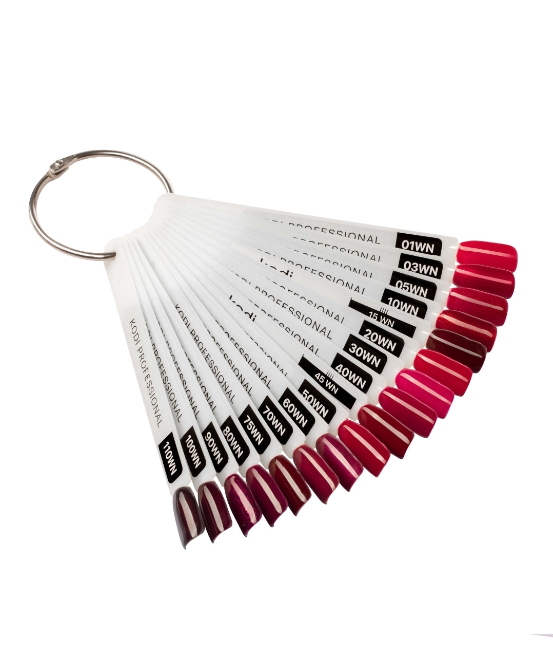 Palette of gel polishes "Wine " 16 tips image 0