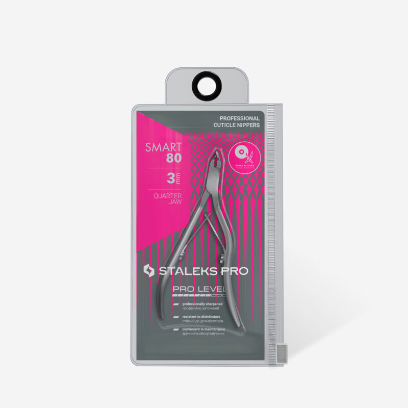 Professional cuticle nippers SMART 80 3 mm