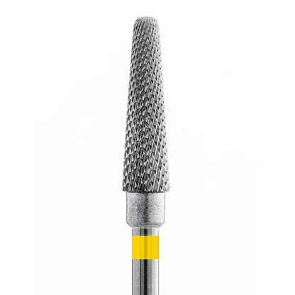 Carbide Drill Bit ,Cone  11240  Superfine Crosscut, Yellow image 0