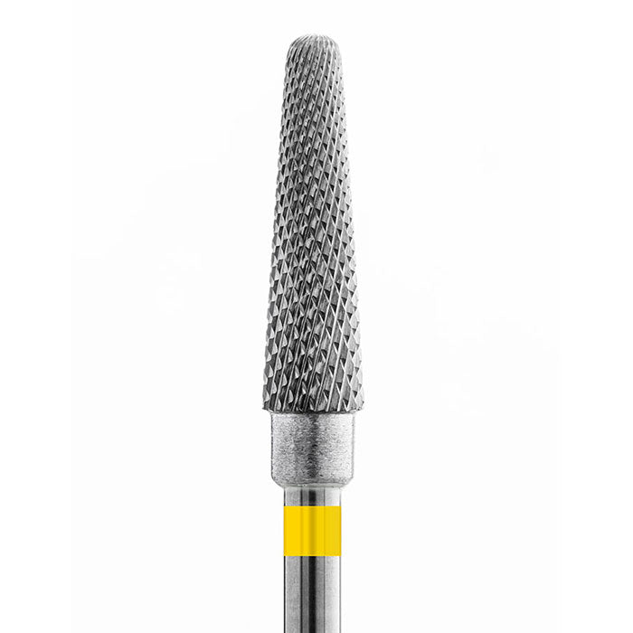 Carbide Drill Bit ,Cone  11240  Superfine Crosscut, Yellow image 0