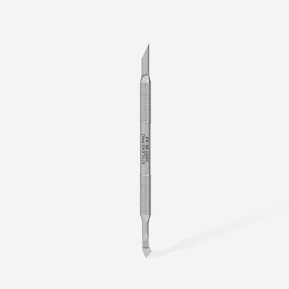 Manicure pusher EXPERT 90 TYPE 4.2 (bevelled pusher and bent blade)