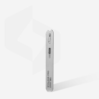 MBE-20s  Nail file metal straight (base) Staleks  (130 mm) image 1