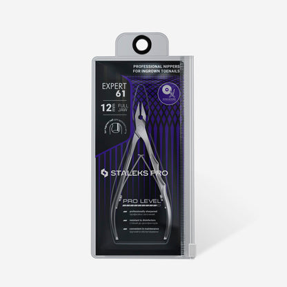 Professional nippers for ingrown toenails EXPERT 61 12 mm
