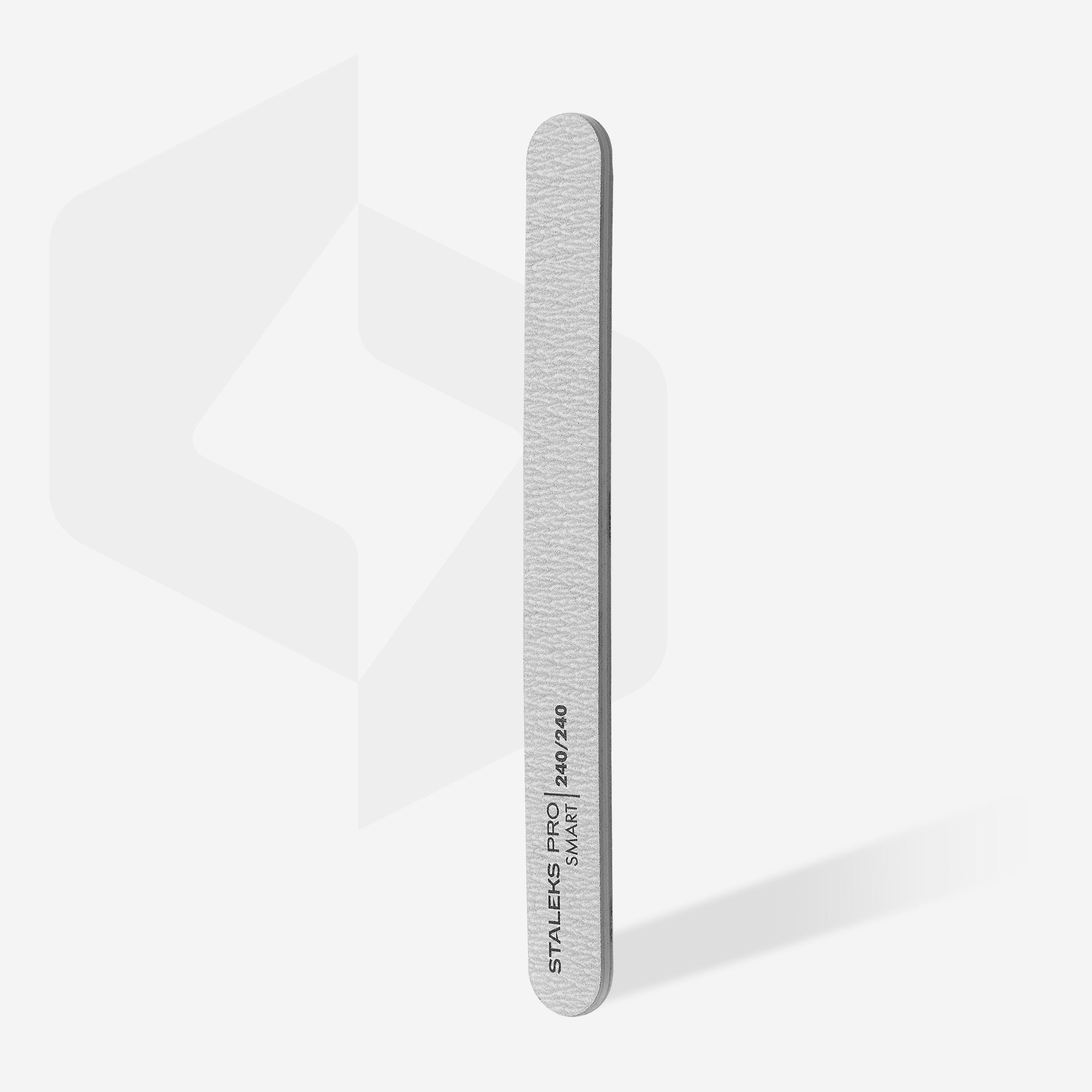 NFB-21/7  Mineral straight nail file SMART 240/240 grit, 5 pcs/set image 1