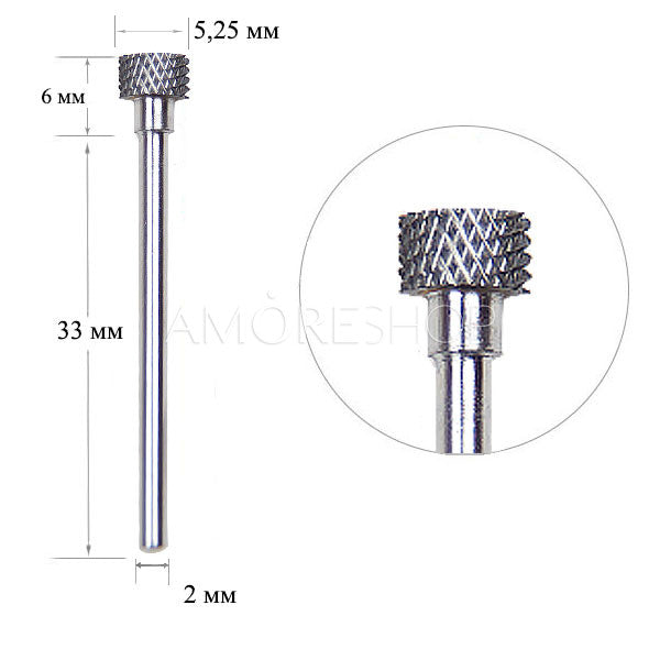 R712mK Carbide Drill bit cylinder, medium 
 image 0