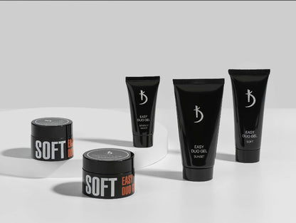 Easy Duo Gel Soft "Natural White" 30 gr acrylic-gel system image 1